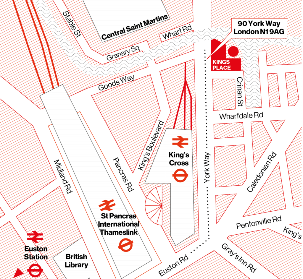 Kings Place map